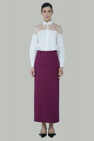 Camicia uomo con inserti in organza FW25C04c 03